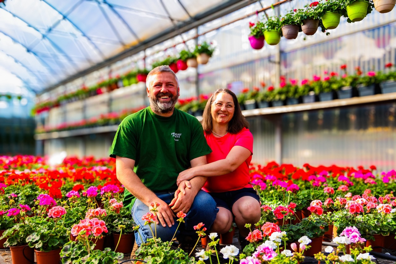 Pradeau Plants Lydie et Frédéric les gérants